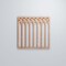Ekena Millwork Small Cedar Park Decorative Fretwork Wood Wall Panels, Cherry, 11 3/8"W x 11 3/8"H x 3/8"T WALW12X12X0375CRPCH - alternate 6
